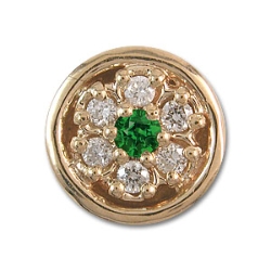 rk770 Emerald Bracelet Slide 